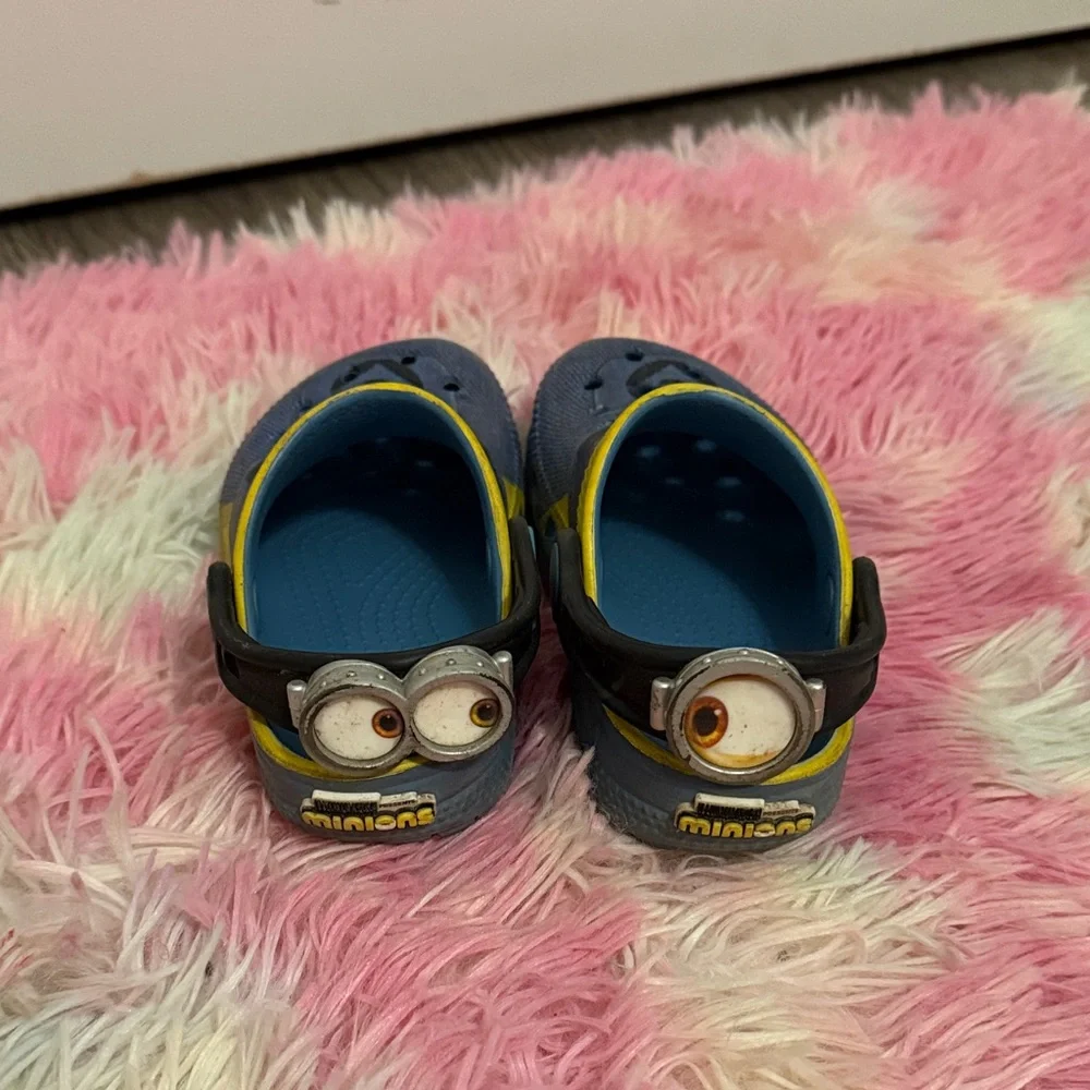 CROCS Kids Water Shoes in Blue and Yellow